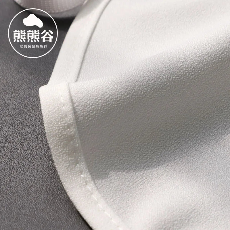 Big Front Bow Tie Fake Collar Women Detachable Collars Chiffon False Collars Woman Decoration Lapel Collar Clothes Accessories