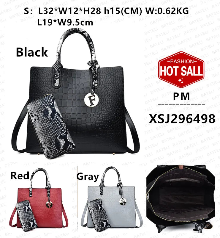 2022 New High-end Women'sbag Set Solid Lady's Bags and Multi Color Lady's Handbag Handbags