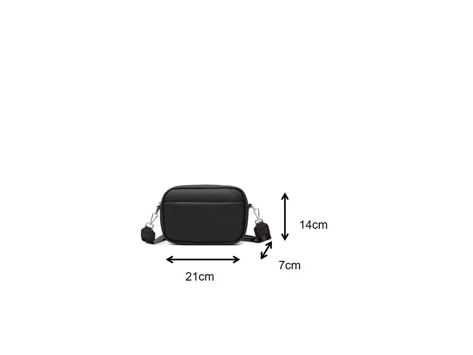 Wholesale Trendy and Fashionable Women's Single Shoulder Crossbody Bags Solid Color Zipper Closure PU Backpacks