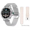 2025 Women Watch 1.3 Inch Alloy Case 360x360 HD Screen BT Call NX19 Smartwatch Elegant Lady Smart Fitness Bracelet