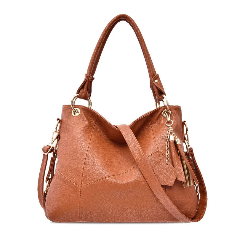 2025 High Quality Girls' Casual Tote 2- Piece Bag Color-Matching Design Large Capacity Rich Colors Sacs Main