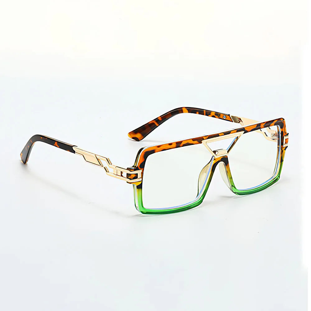 Retro Eyeglasses Vintage Optical Frame Blue Light Protection New Style Anti-Blue Reading Glasses with Customizable Logo