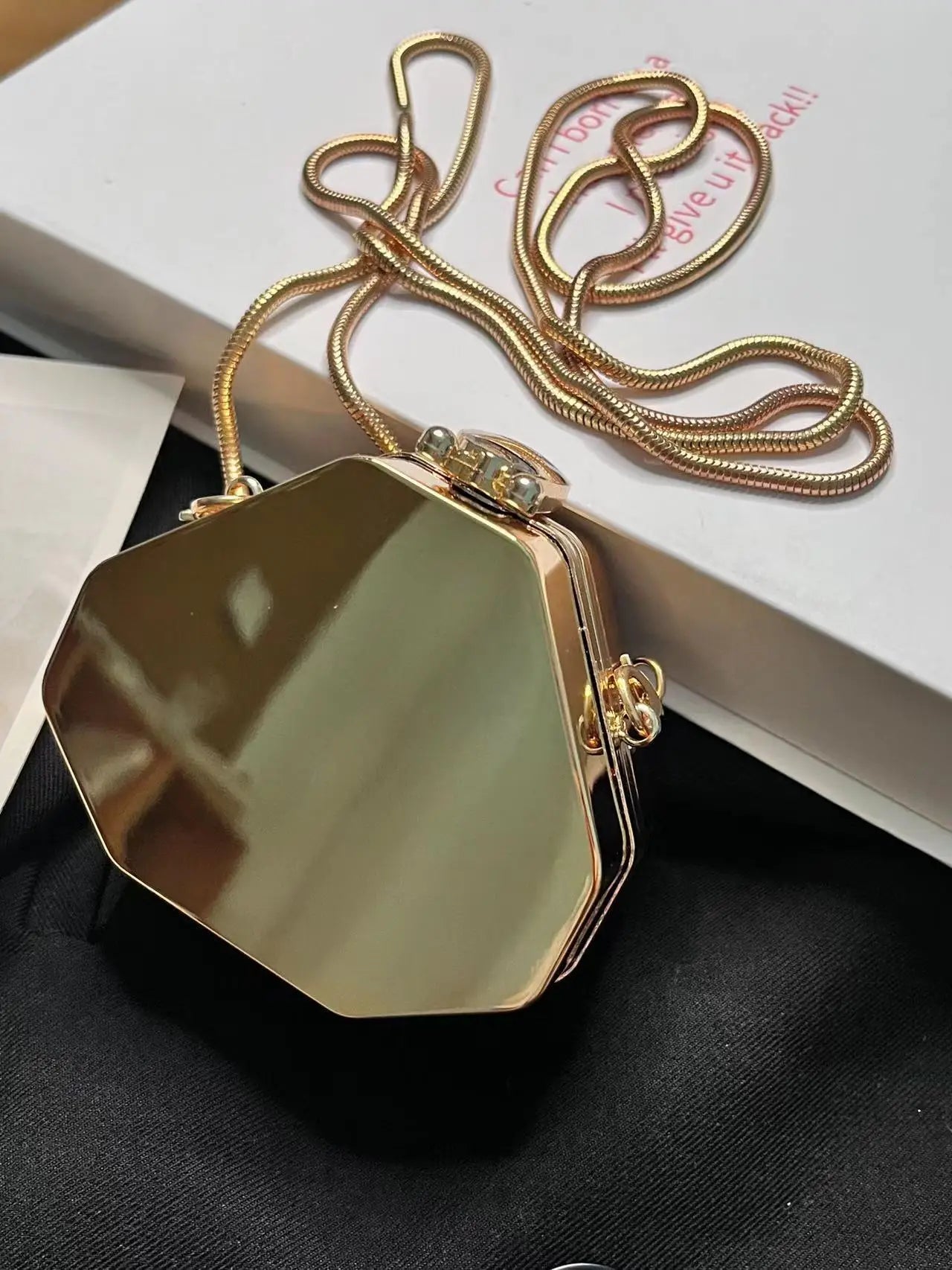 Hot Sale Acrylic Mini Clutch Purse Woman Lipstick Coin Wallets and Bags Cross Chain Shoulder Fashion Party Bags for Women