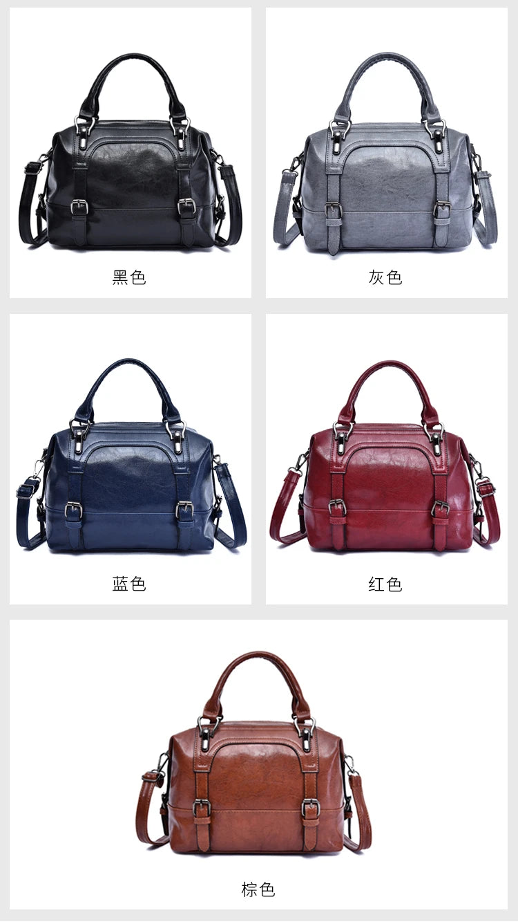 2025 High Quality Girls' Casual Tote 2- Piece Bag Color-Matching Design Large Capacity Rich Colors Sacs Main