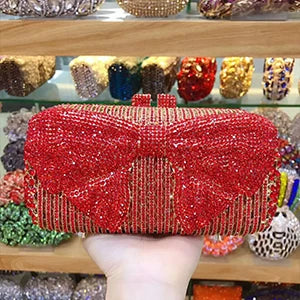 Women silver/gold/black/grey Crystal Diamond party/wedding/cocktail/prom/nightclub evening bags clutch purse wallet bag handbag