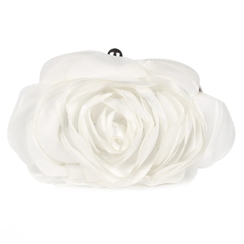 Hot Sale Evening Bag Flower Bride Small Purse Full Dress Party Handbag Wedding Wallet Women Floral Chain Lady Clutches EB034