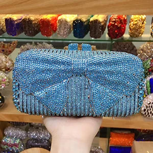 Women silver/gold/black/grey Crystal Diamond party/wedding/cocktail/prom/nightclub evening bags clutch purse wallet bag handbag