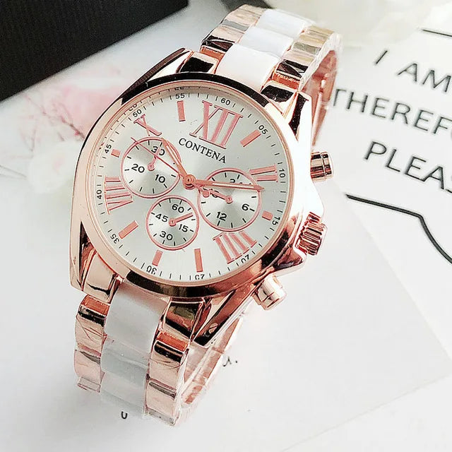 Stainless Steel Women's Dress Watch
