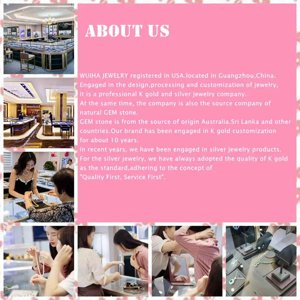 WUIHA Vintage 925 Sterling Silver Lab Sapphire High Carbon Diamonds Gemstones Bracelet Bangle Cocktail Fine Jewelry Wholesale