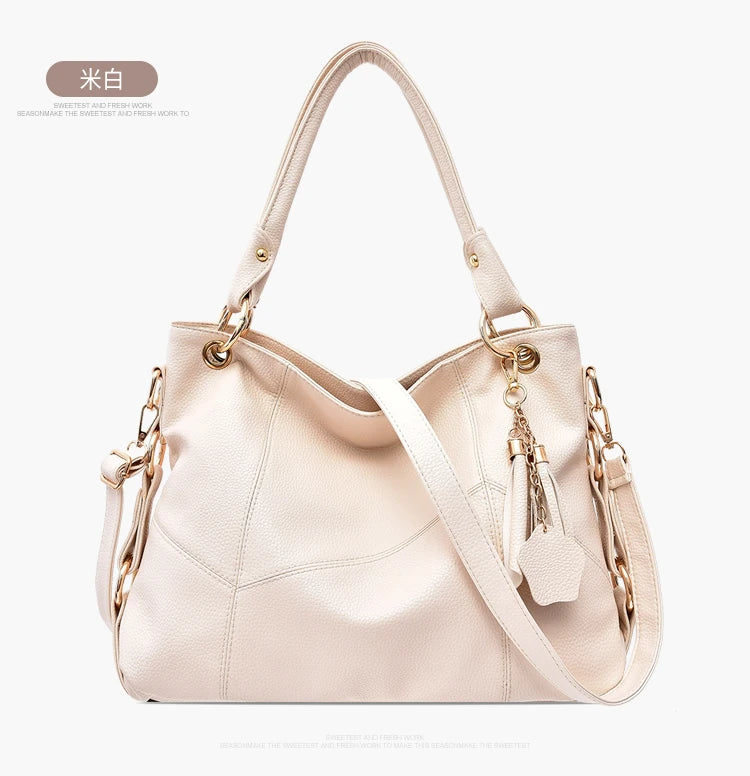 2025 High Quality Girls' Casual Tote 2- Piece Bag Color-Matching Design Large Capacity Rich Colors Sacs Main