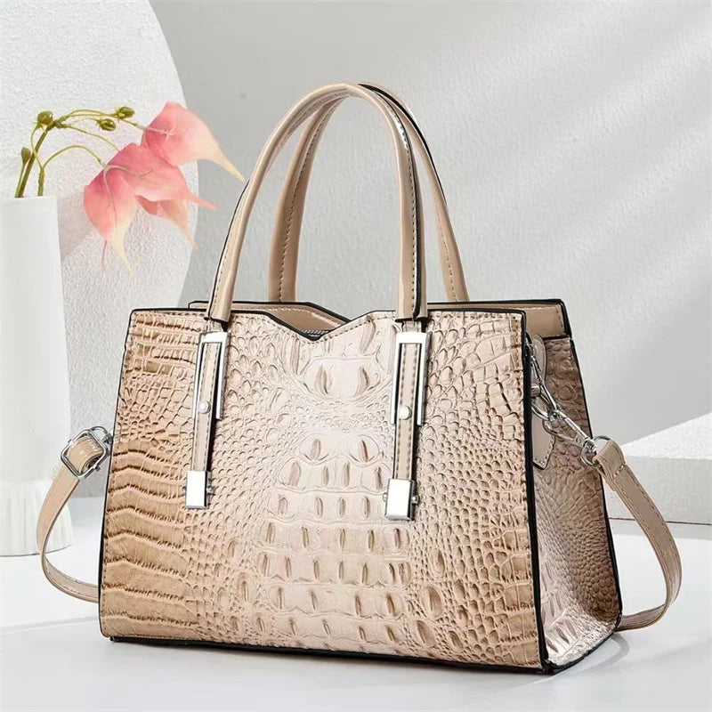 2025 New Women's Luxury PU Leather Handbags and Purses High Quality Wholesale with Zipper Closure Ladies' Fashion Style