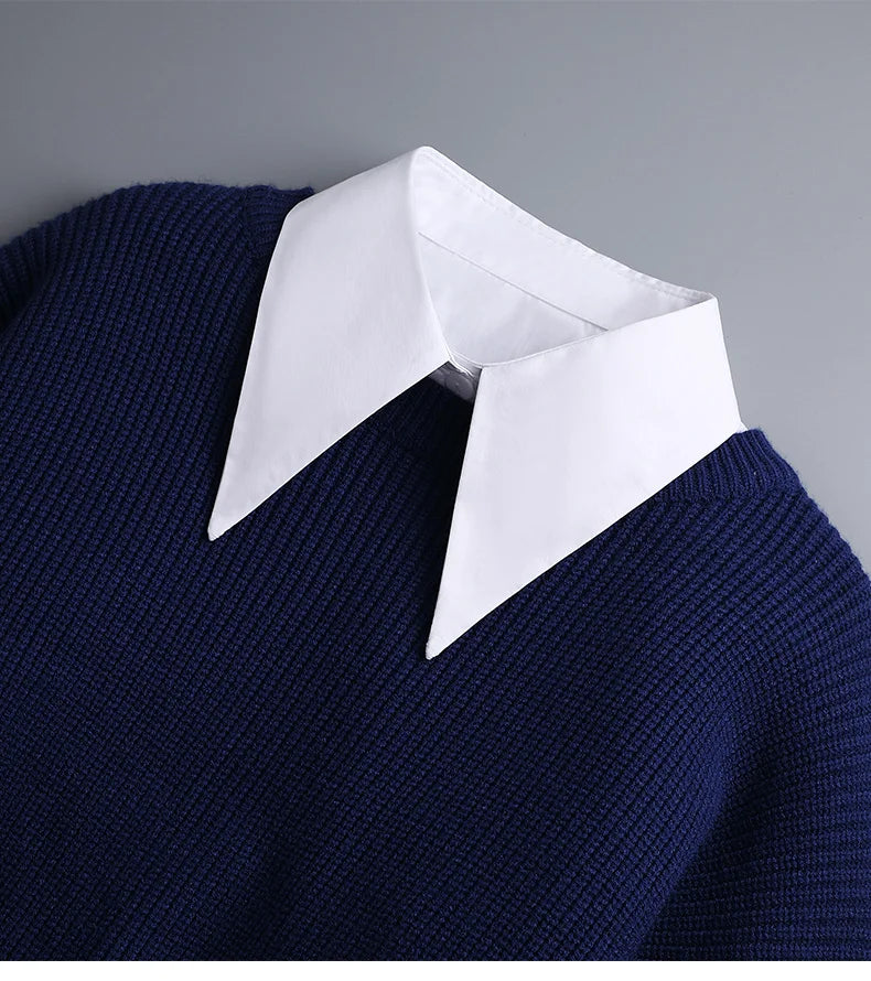 White Fake Collar Shirt Women Shawl Detachable Shirt Collar Lace False Collar Lapel Blouse Women Clothes Accessories Faux Col