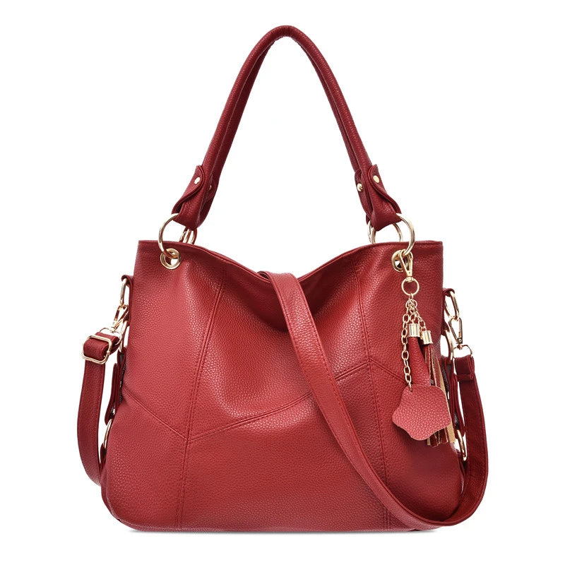 2025 High Quality Girls' Casual Tote 2- Piece Bag Color-Matching Design Large Capacity Rich Colors Sacs Main