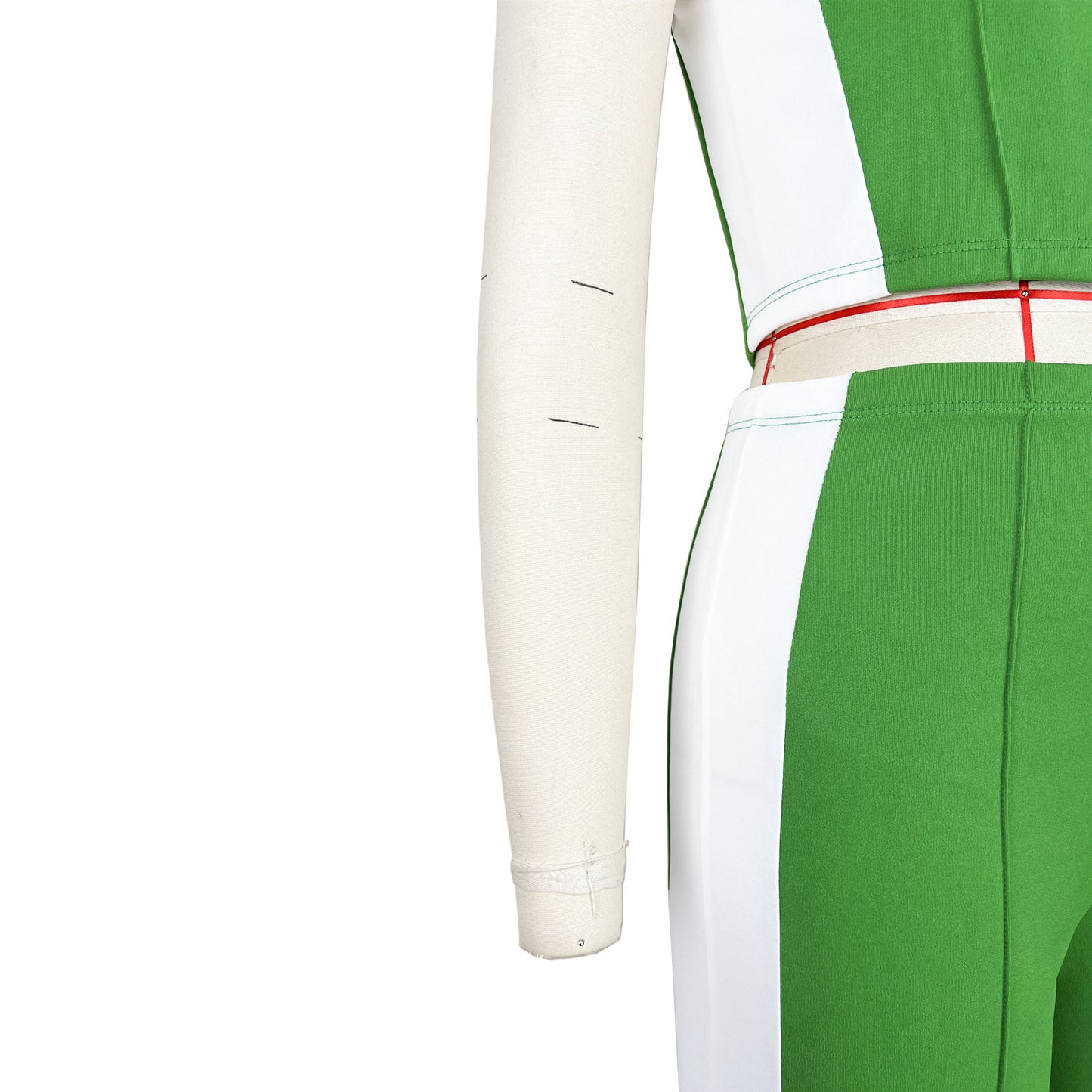 CM.YAYA Sporty Patchwork Women's Set Sleeveless Polo-tank Tops and Slit Flare Pants 2025 Active Two 2 Piece Set Outfit Tracksuit