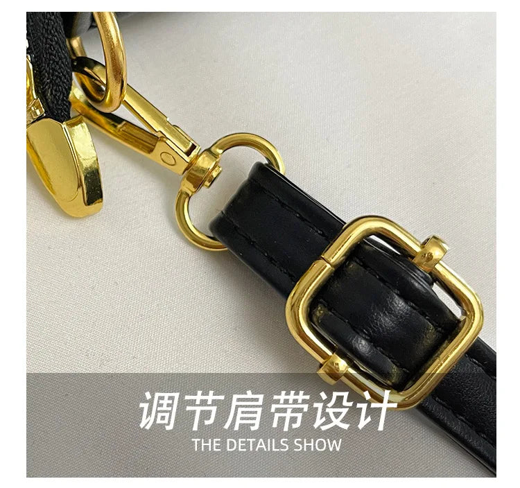 2025 Spring New Style Large Women's Bags, Letter-patterned Large-capacity Tote Bags, Underarm Bags, Fashionable and Versatile