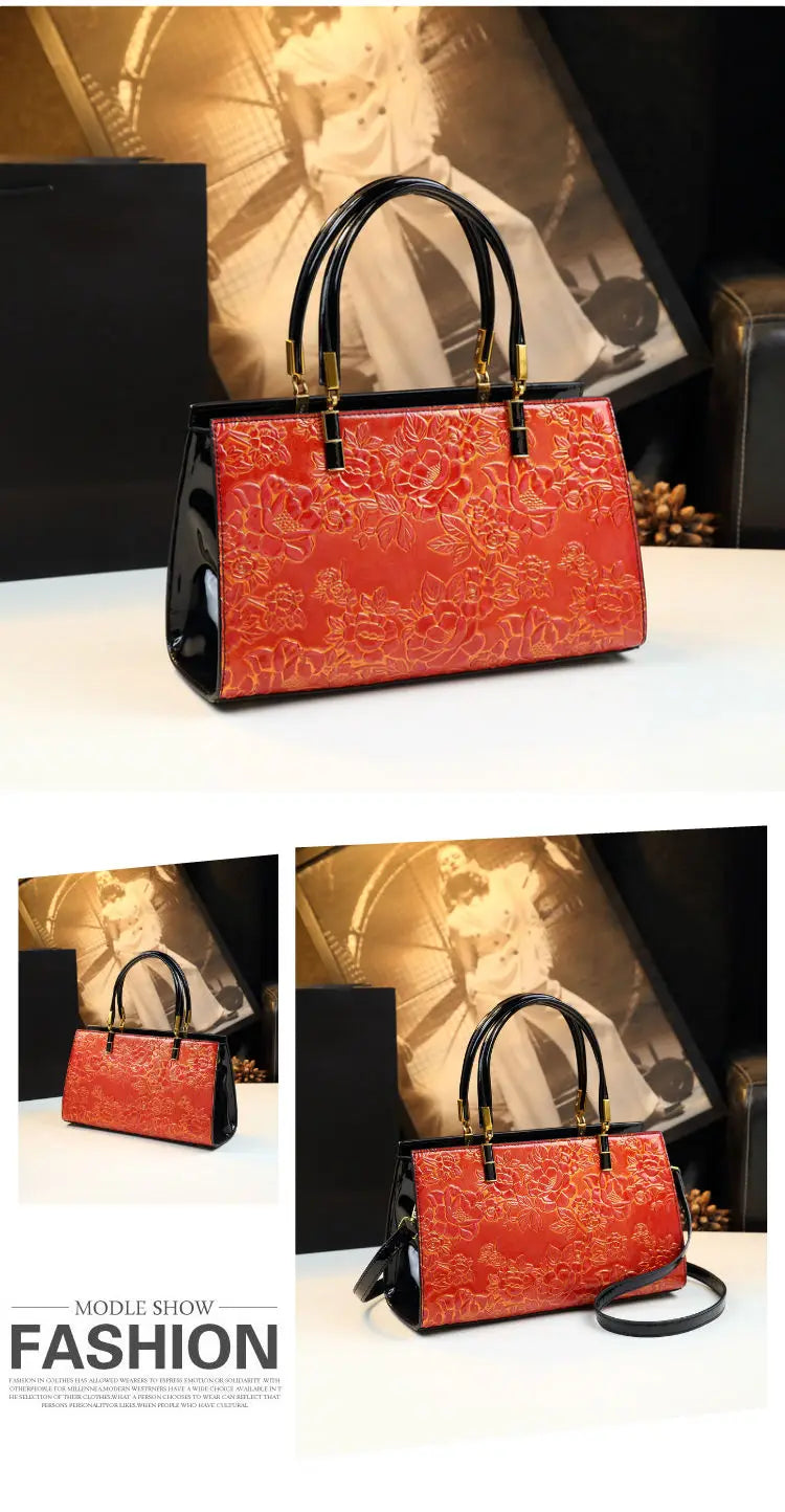 Original Designer Brand Fashion Tote Leather Shoulder Handbags for Women Hot Selling Sac À Main Femme