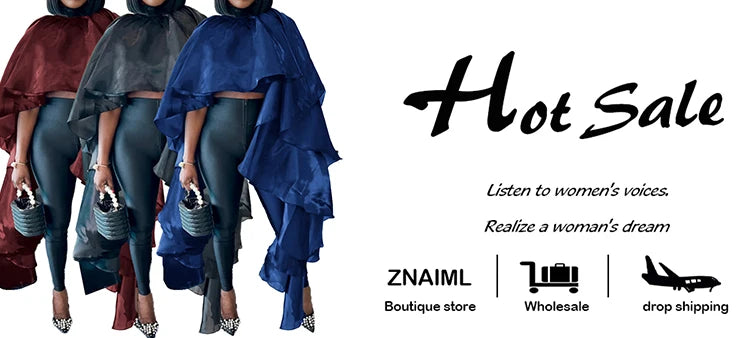 Znaiml Elegant Batwing Sleeve O-Neck Cloak Tops Women Spring Summer Dashiki Ladies Dubai Muslim Kaftan African Female Clothing