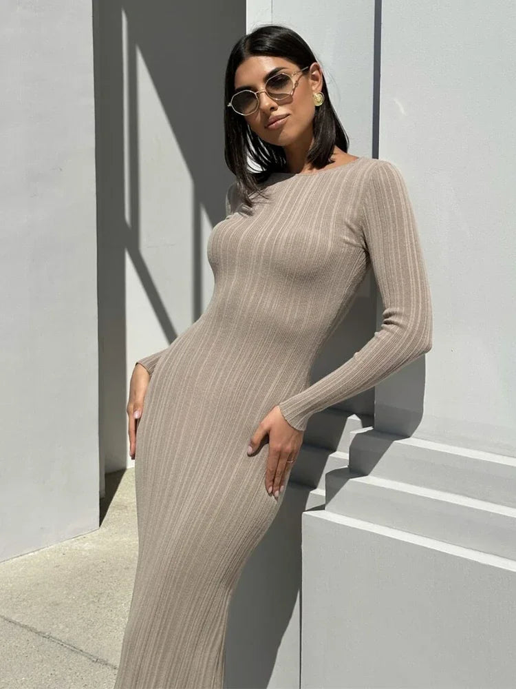Slim Knit Beach Cover Up