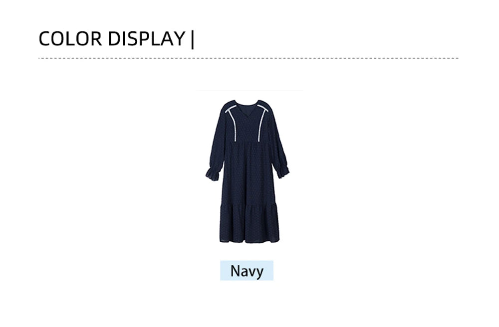 plus Size Women's Pullover V-Neck Long Sleeve Dress Autumn 2025 Printed Loose Casual Fashion Best Choice for Autumn