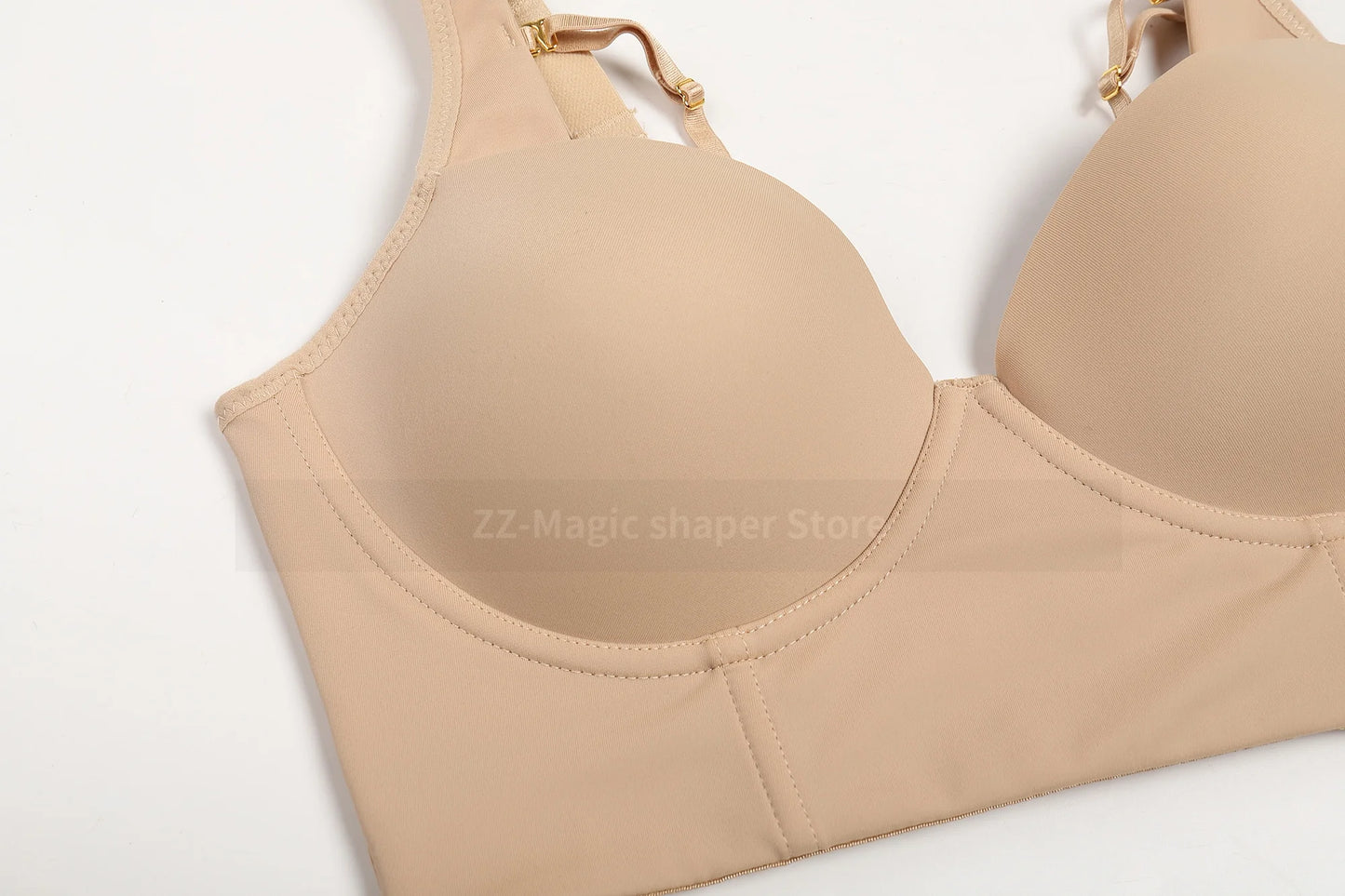Women Plus Size Bras Back Smooth Out Shaper Seamless Beauty Back Sexy Push Up Lingerie Wireless Comfortable Adjustable Underwear