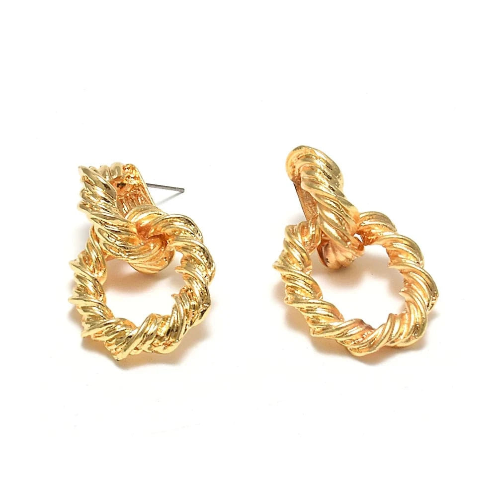 Trendy Bracelet Golden Metal Bracelet Wholesale Of Women's Accessories Round Hoops Bracelet