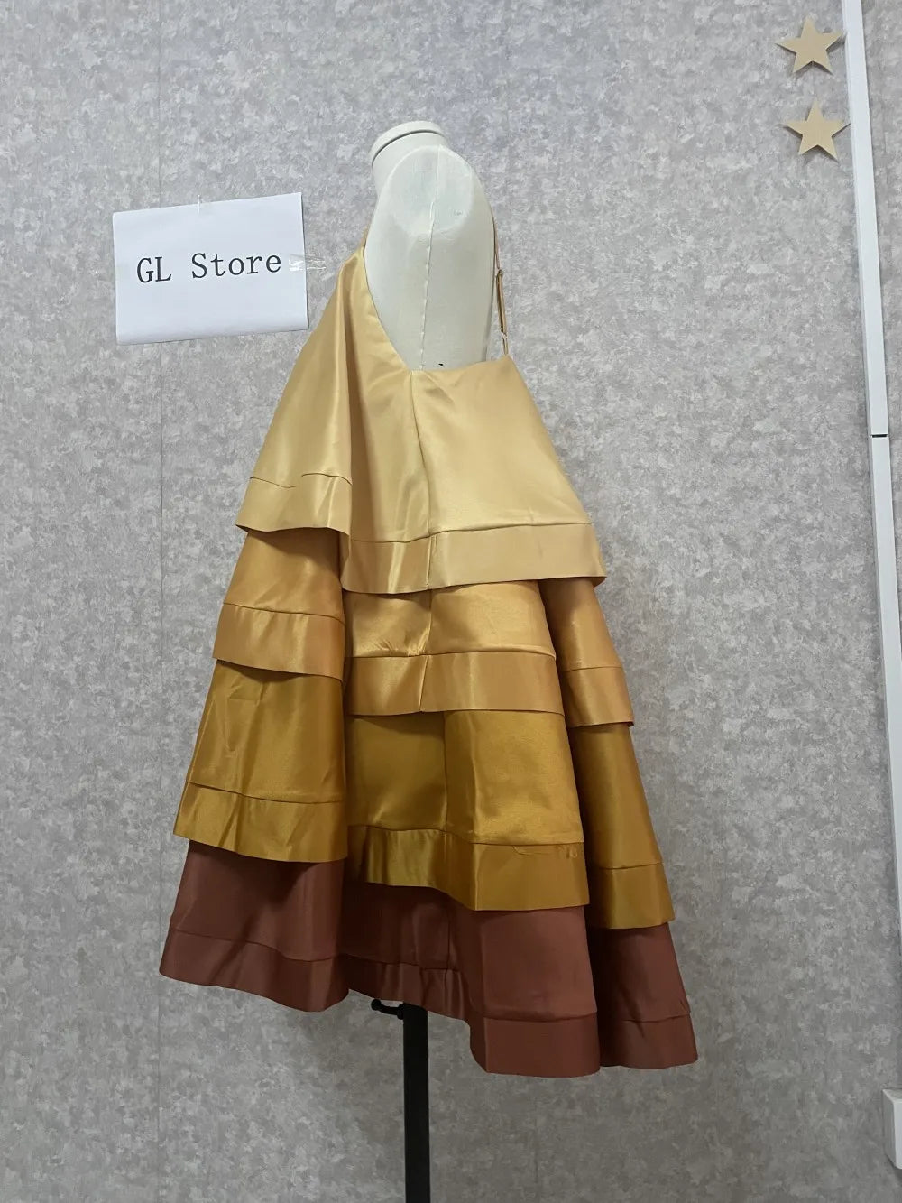 CM.YAYA Women Spaghetti Strap Tierred Big Swing Sleeveless Ball Gown Mini Dress 2023 Vintage Party Evening High Street Dresses