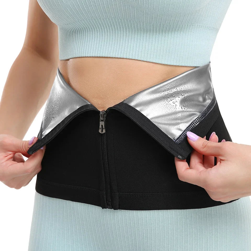 Postpartum Waist-fitted Shaping Belt For Women Sweat-absorbent Tummy Control Sport Waistband Belly Cincher Tummy Control Belt