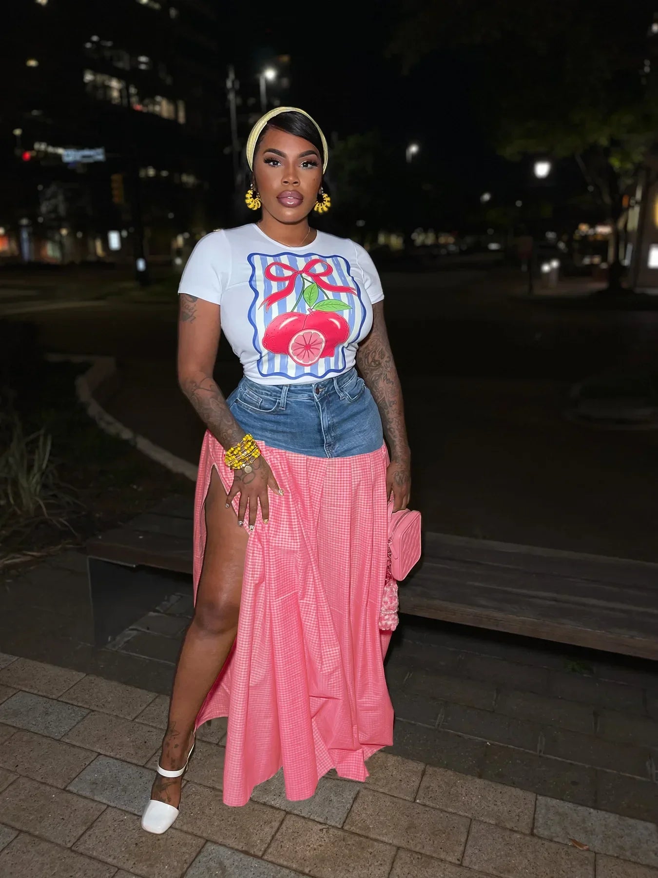 2 Piece Women Set Dashiki African Clothes Summer Autumn New Fashion Short Sleeve Top And Skirt Suit Party Lady Matching Sets