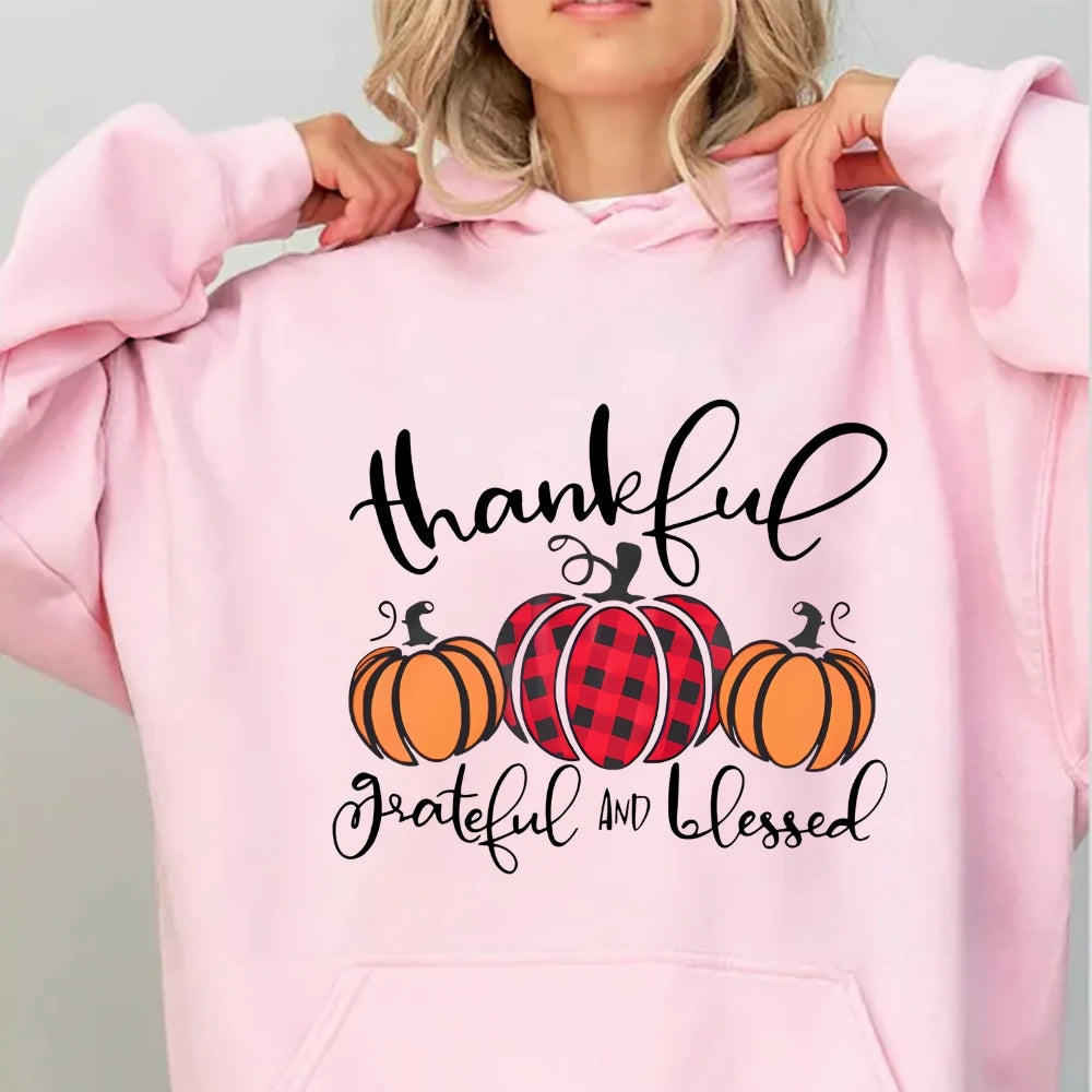 Halloween Pumpkin Graphic Hoodie Casual Drawstring Design Thermal Top Long Sleeve Multi Pocket Sweatshirt Fashion Sweater Autumn