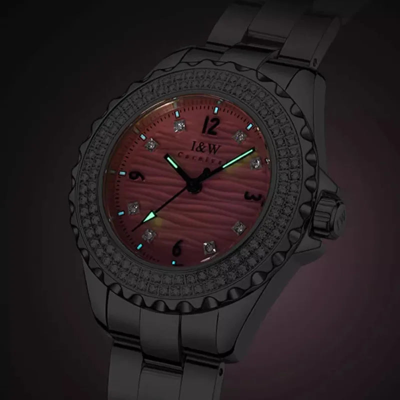 CARNIVAL Woman Fashion Quartz Wristwatches Ladies Brand Luxury Rose Gold Silver Watches Waterproof for Women Relojes De Mujer