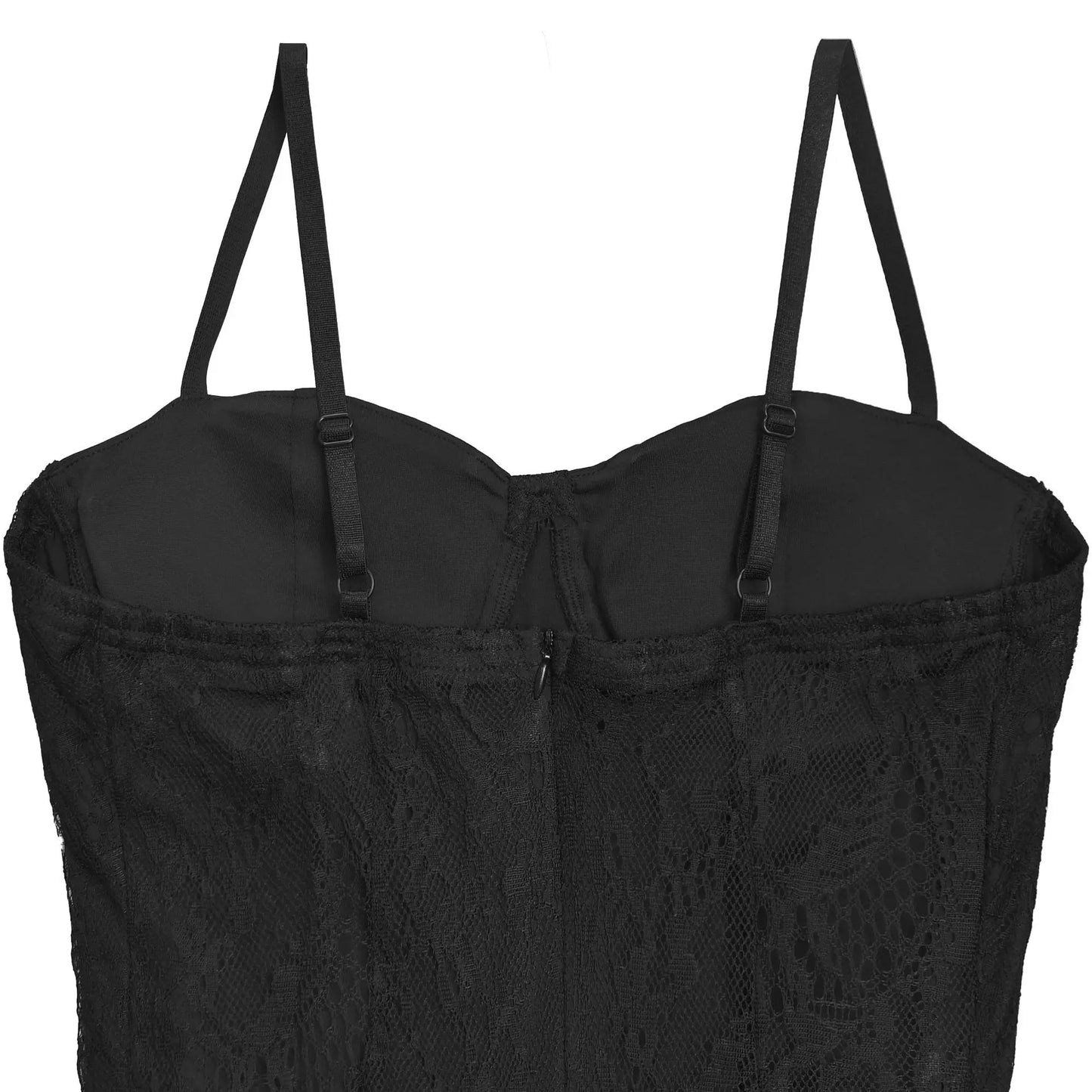 Weird Puss Sexy Mesh Jacquard Dress Women See Through Patchwork Sleeveless Backless Stretch Skinny Midnight Party Club Vestidos