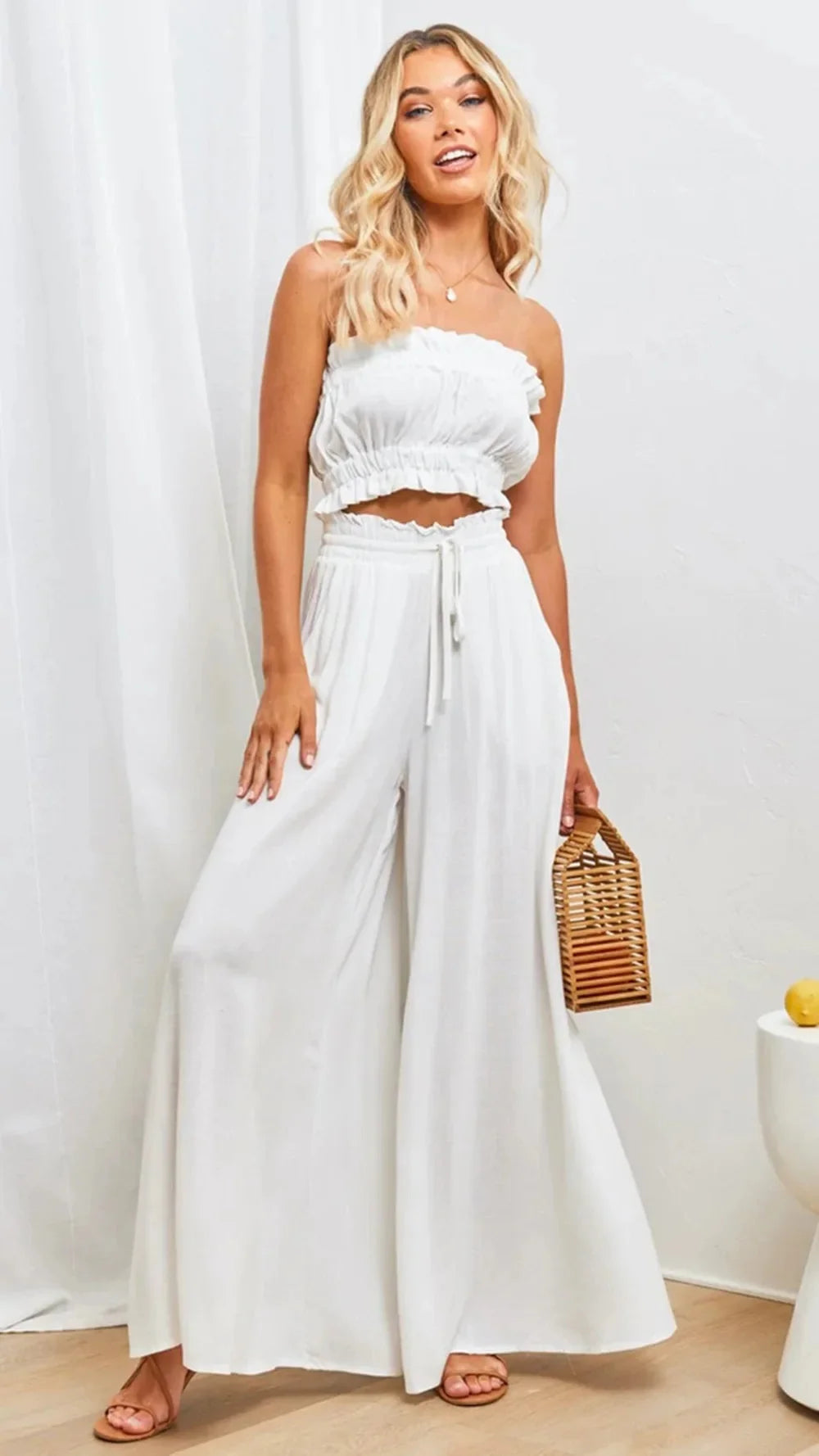 Fashionable Loose Casual Wide Leg Pants Women's Spring Summer Independent Station Long Trousers Comfortable Female Clothing