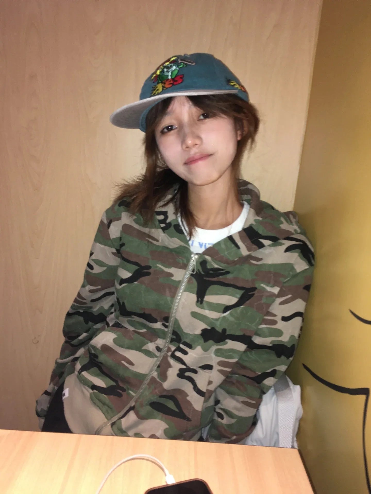 Karrram Japanese Y2k Cropped Jacket Vintage Harajuku Short Coat 2000s Korean Fashion Camouflage Zipper Hooded Sweatshirt Grunge