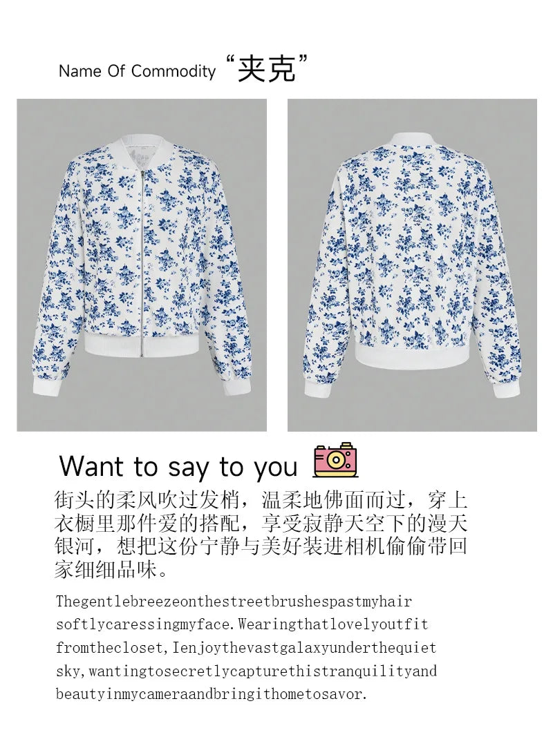 Women's Leopard Stand-Up Collar Long Sleeve Zipper Cardigan Coat Jackets Autumn Ladies Casual Loose Outwear Outcoat Size
