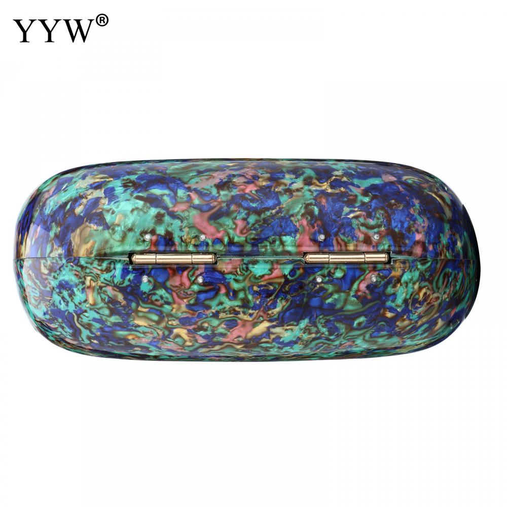 YYW Design Shell Acrylic Clutch Purse Women Marble Bag Luxury Elegant Lady Evening Bag Roud Cute Purple Handbag Shoulder Bags