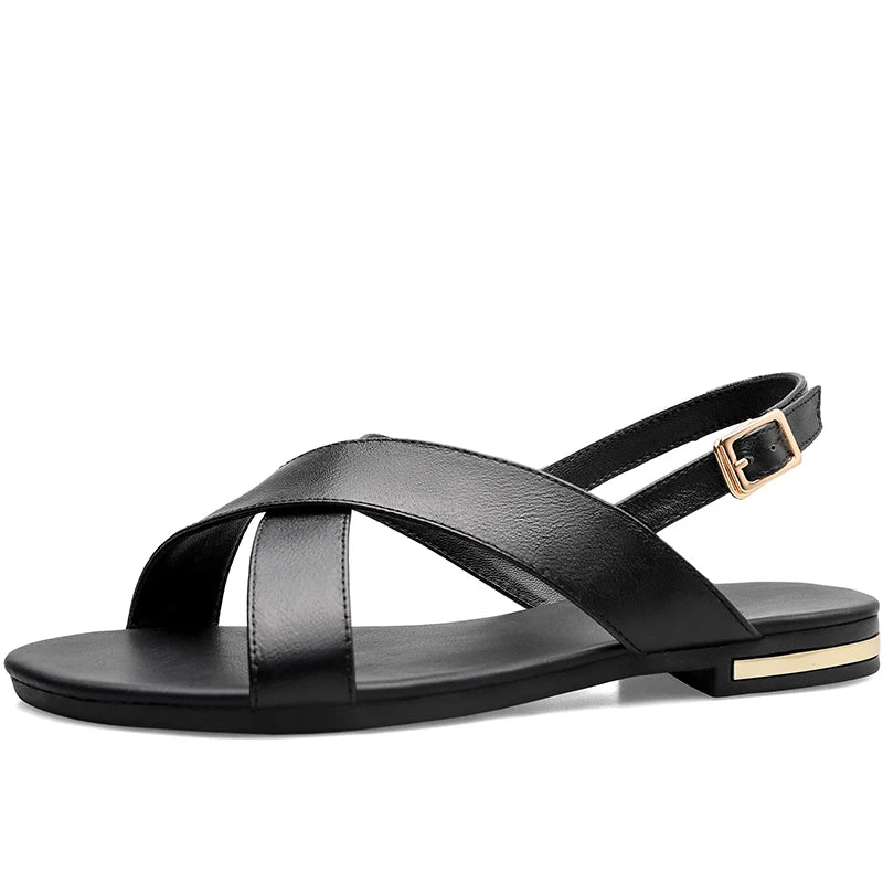 Breathable Genuine Leather Sandals