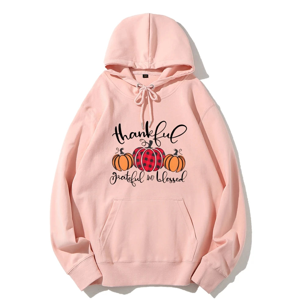 Halloween Pumpkin Graphic Hoodie Casual Drawstring Design Thermal Top Long Sleeve Multi Pocket Sweatshirt Fashion Sweater Autumn