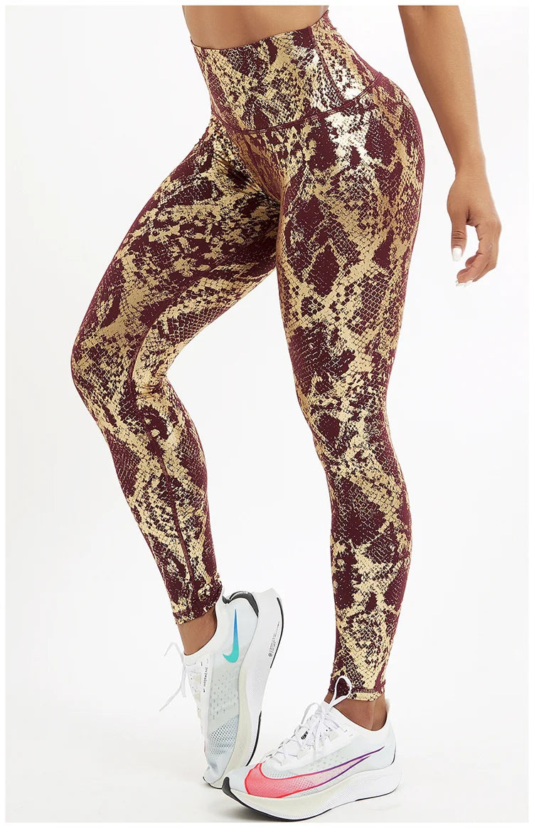 Serpentine Sports Tights Woman Push Up Leggings Sport Casual Gym Fitness Running Leggins Sexy Female High Waist Legging Pants
