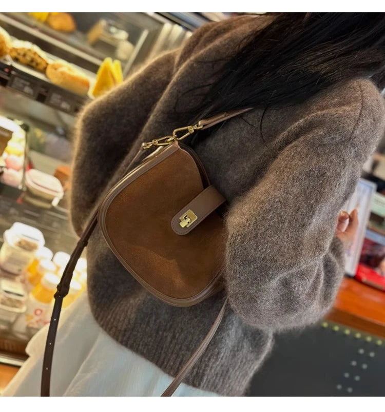 Women‘s Cowhide Genuine Leather Shoulder Bag Ladies Soft Cow Real Leather Handbag Female Fashion Luxury Design Crossbody Bags