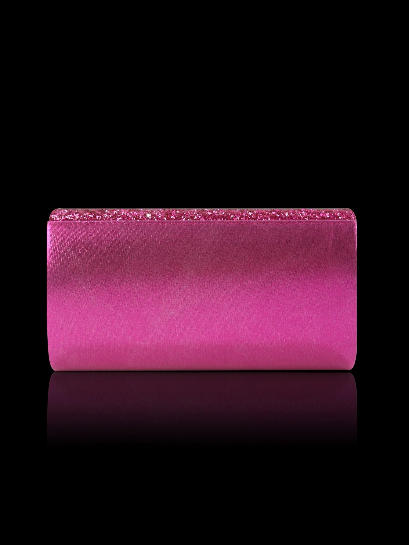 Sparkling and luxurious sequined evening clutch for women, paired with a gorgeous rhinestone necklace, earrings and bracelet set