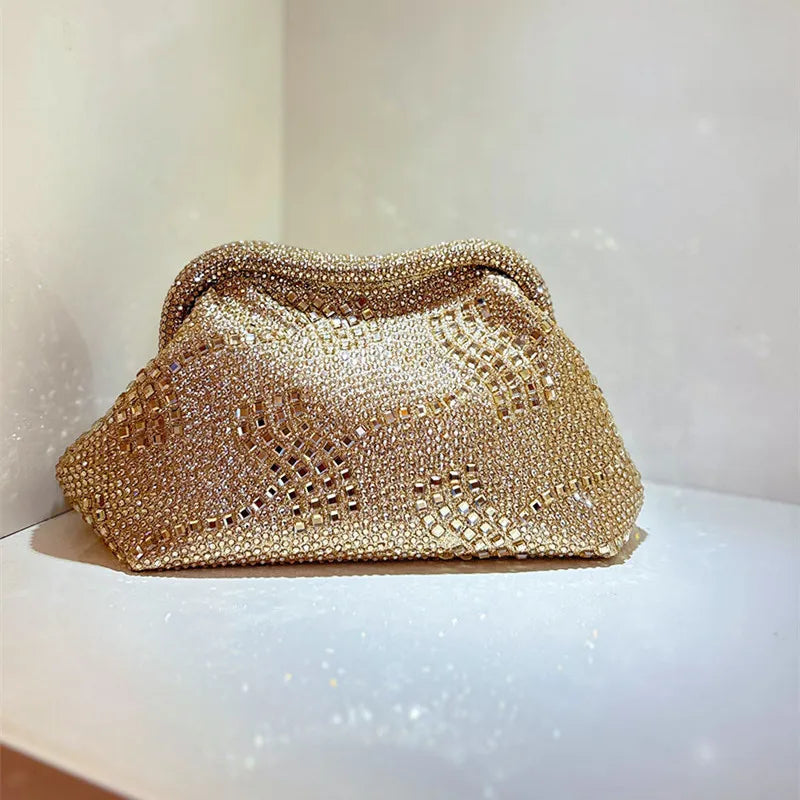 Rhinestone Evening Clutch Bag