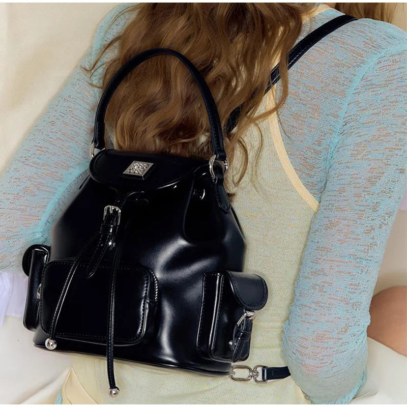 Brand Luxury Genuine Leather Backpack Large Capacity Versatile High-end Backpack Texture Fashion Travel Backpack Messenger Bag