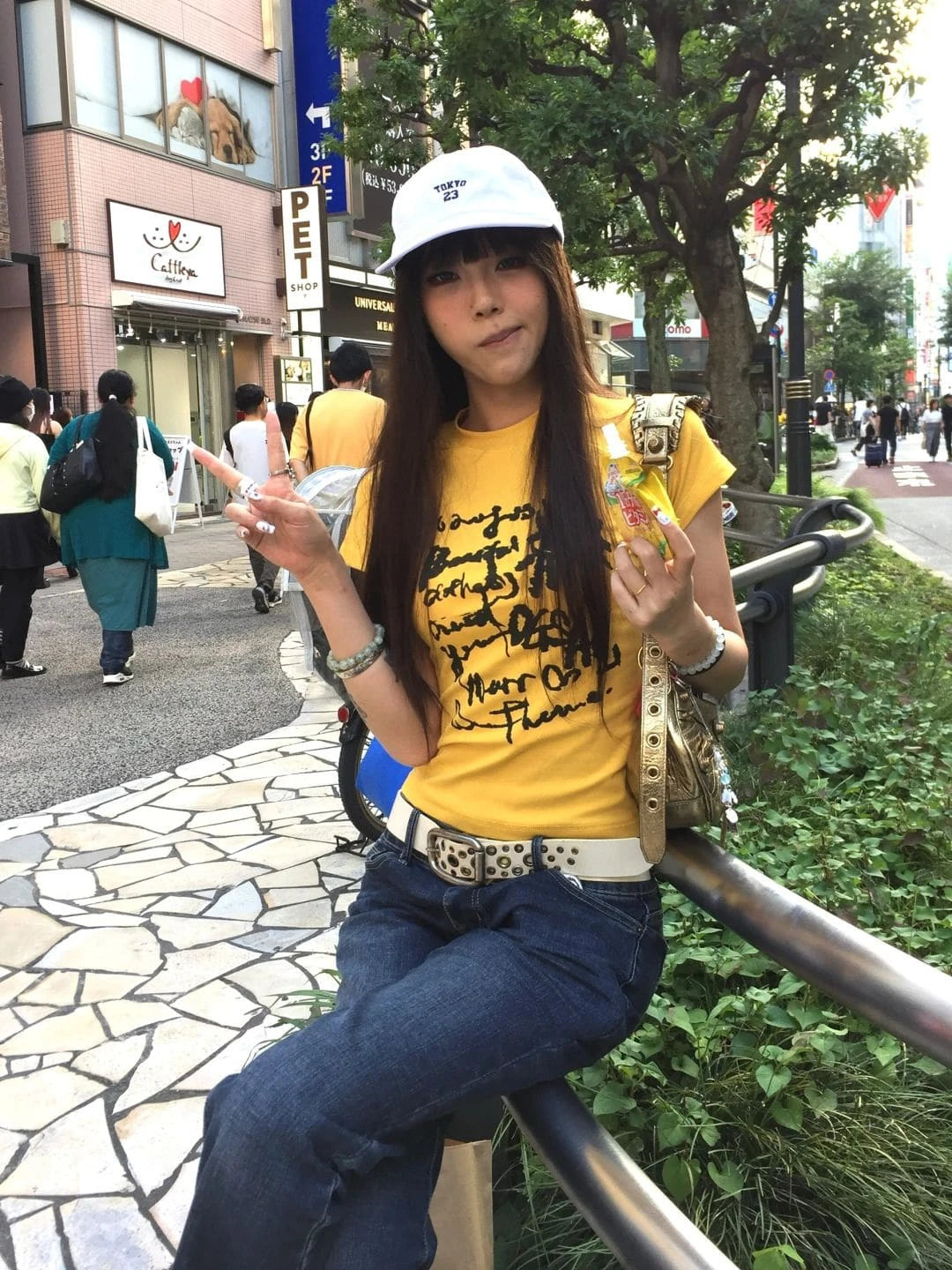 Karrram Japanese Y2k Letter Print T-shirt Vintage Harajuku Crop Top Trashy 2000s Style Short Sleeve Tee Shirt American Retro 90s