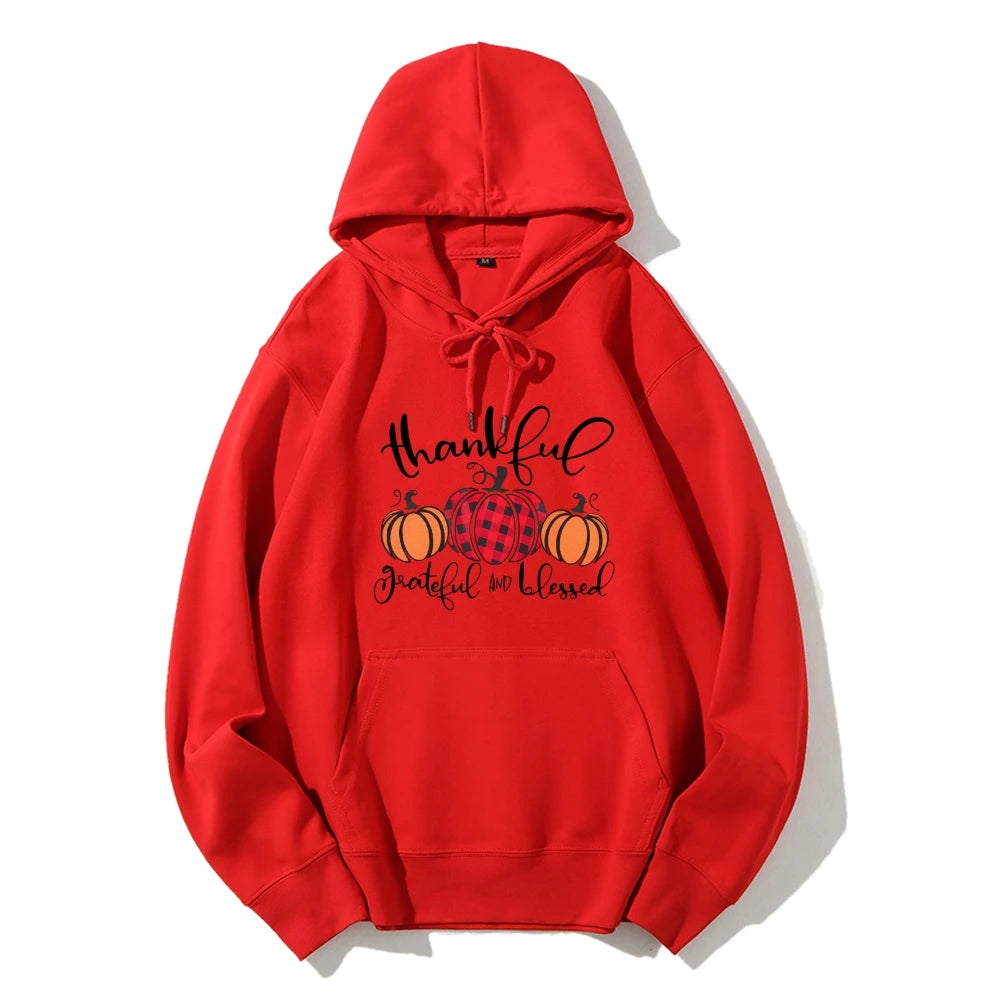 Halloween Pumpkin Graphic Hoodie Casual Drawstring Design Thermal Top Long Sleeve Multi Pocket Sweatshirt Fashion Sweater Autumn