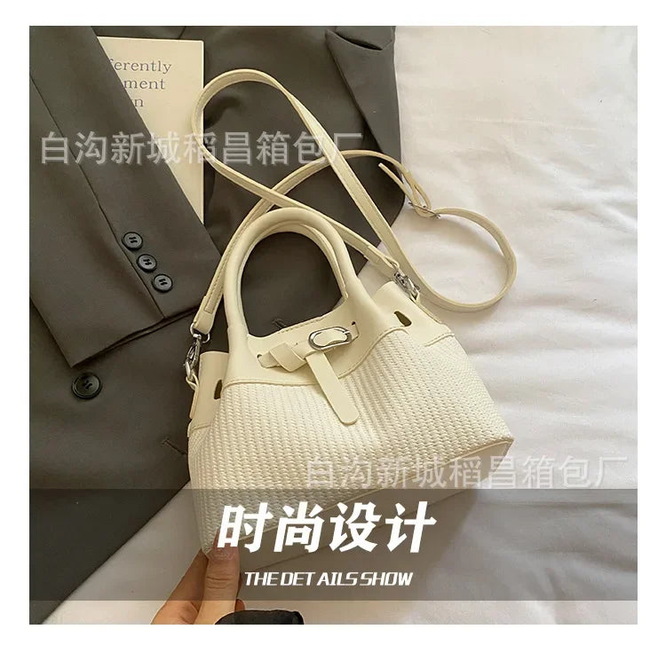 2025 Exclusive Summer Mini Bucket Bag Women, Premium Underarm Shoulder Purse Luxury Chic Crossbody Bag Small Aesthetic