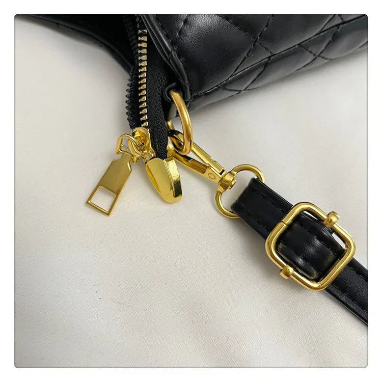 2025 Spring New Style Large Women's Bags, Letter-patterned Large-capacity Tote Bags, Underarm Bags, Fashionable and Versatile