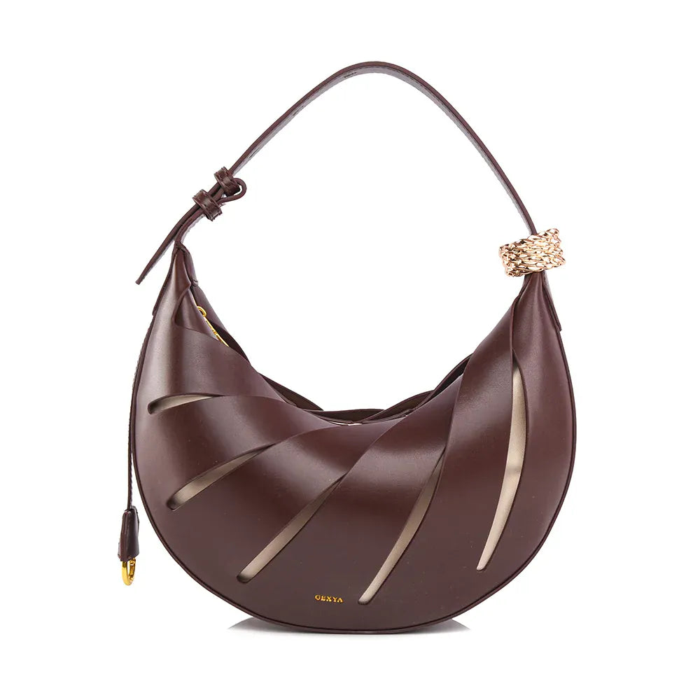 Lightweight Crescent Shoulder Bag