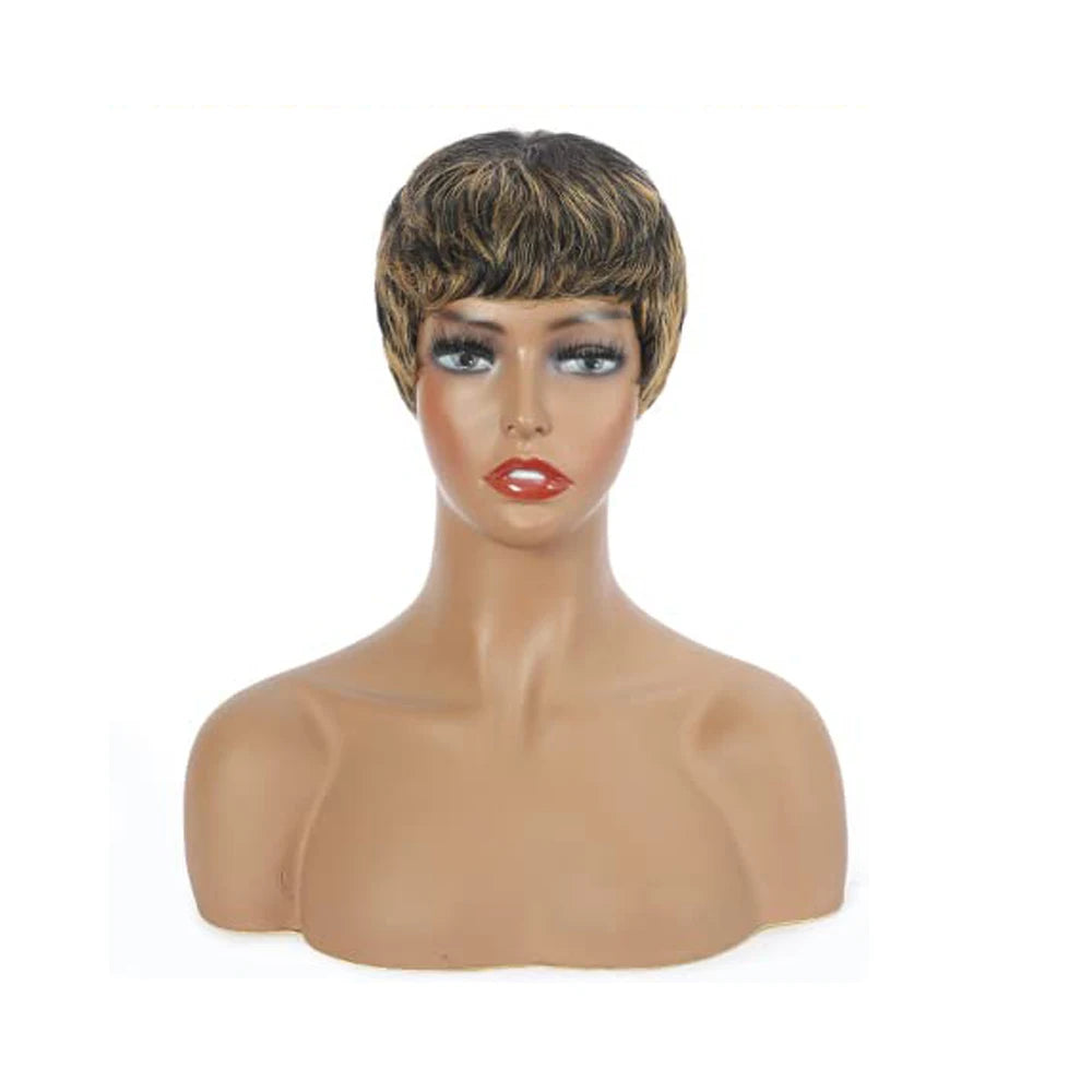 Short Red Hair Wig Synthetic Short Wigs for Black Women Short Haircut Wig Short Red for Women