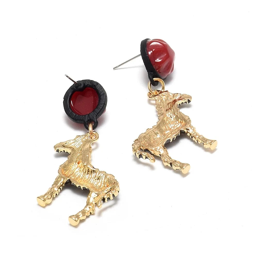 New Animal Earring Fashionable Popular Drop Earrings Exquisite Jewelry Elegant Women's Accessories