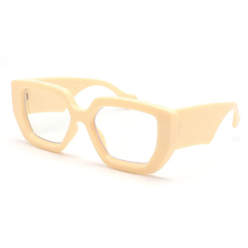 Retro Square Blue Light Blocking Glasses for Women